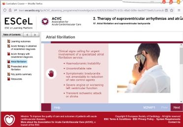 Société européenne de cardiologie (ESC) : informations sur l'organisation et les conditions d'adhésion