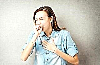 We treat a strong dry cough correctly