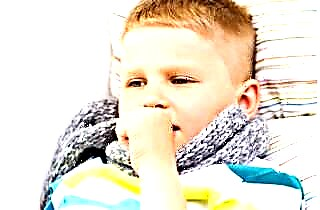 A persistent dry cough in a child