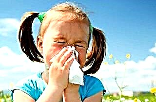 Snot and sneezing in a child