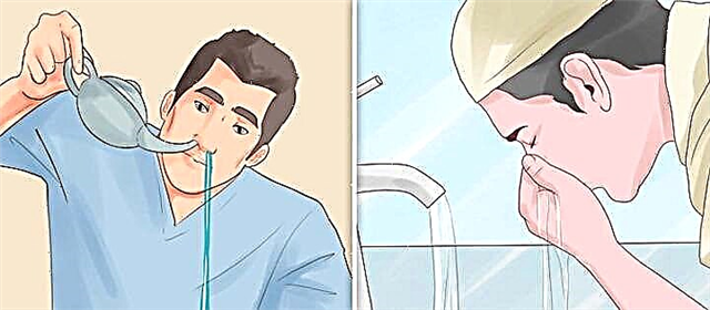 איך ומה לשטוף את האף עם סינוסיטיס בבית